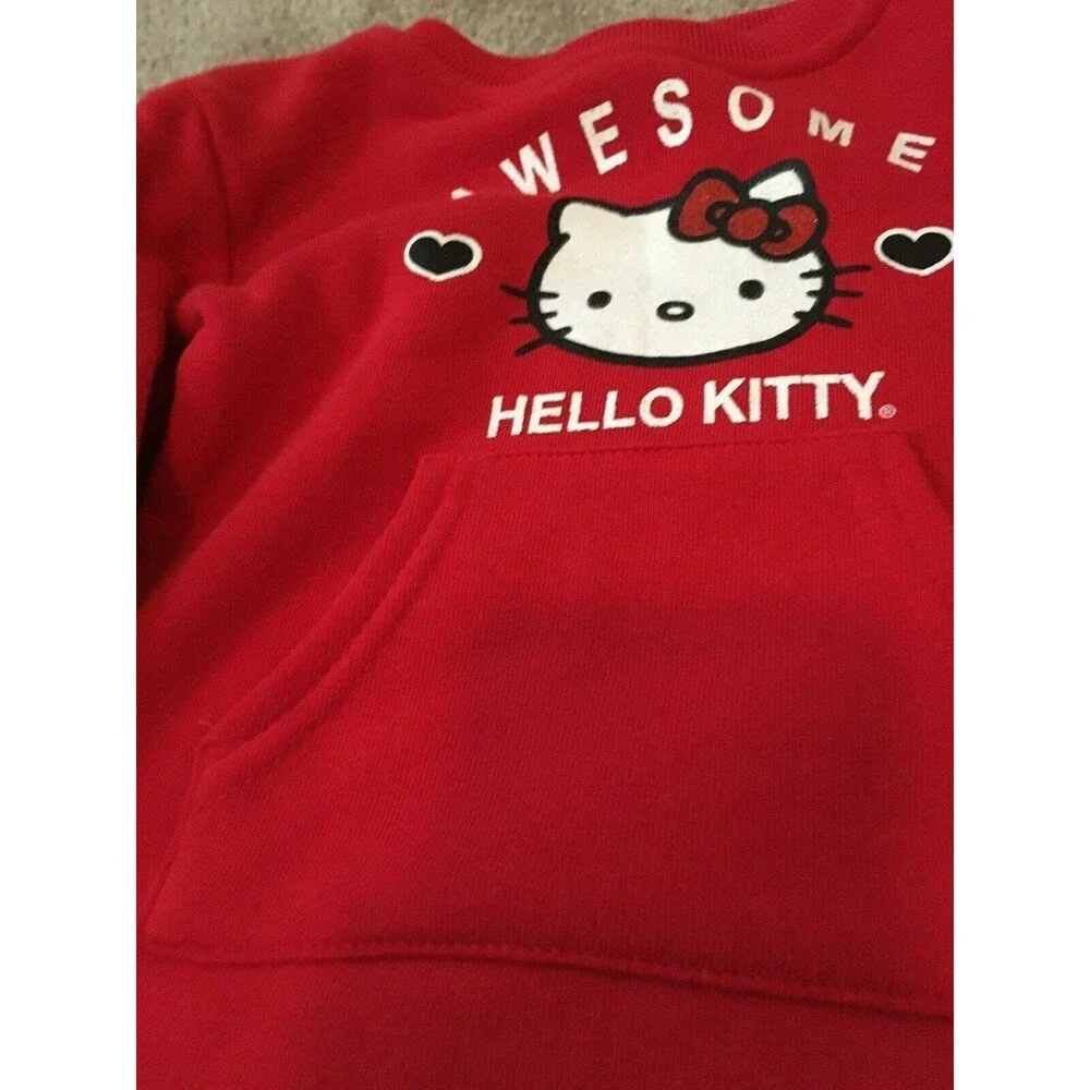 2 Piece Hello Kitty Baby Girls Set Outfit Shirt Leggings Size 18 Months - Picture 5 of 9